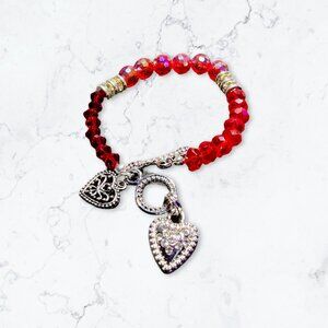 Heart Charm Bracelet